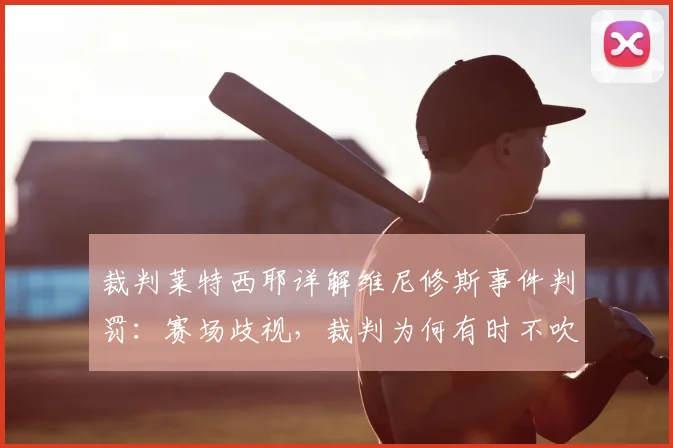 裁判莱特西耶详解维尼修斯事件判罚：赛场歧视，裁判为何有时不吹停比赛？